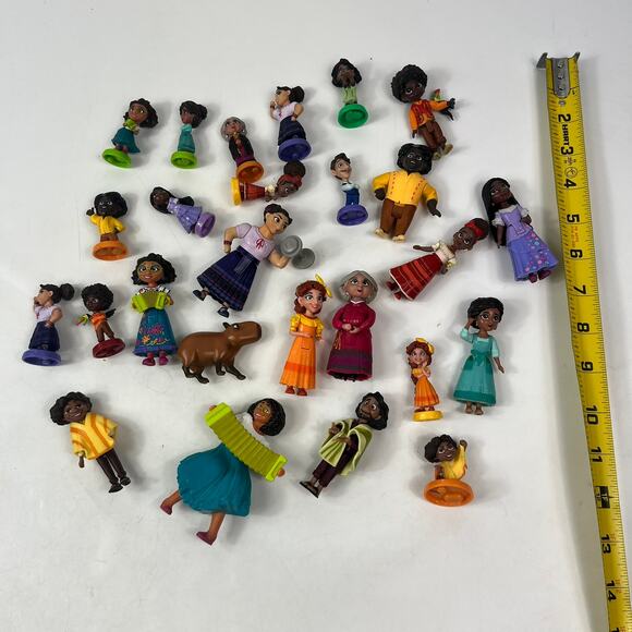 Disney Encanto Mini Character Figurines Lot of 27 Mixed Styles 1.5–3" Loose Toys - Picture 10 of 16